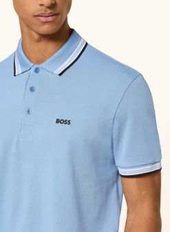 Piqué-Poloshirt PADDY CURVED Regular Fit