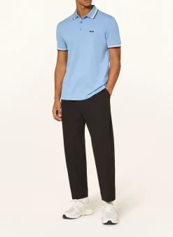 Piqué-Poloshirt PADDY CURVED Regular Fit