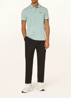 Piqué-Poloshirt PADDY CURVED Regular Fit