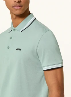 Piqué-Poloshirt PADDY CURVED Regular Fit