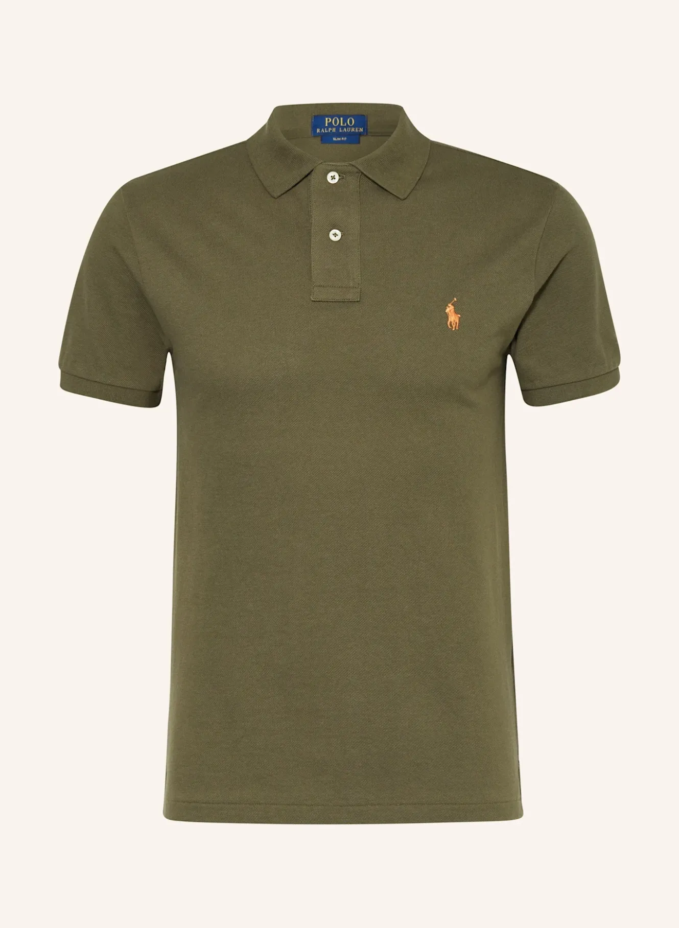 Piqué-Poloshirt Slim Fit