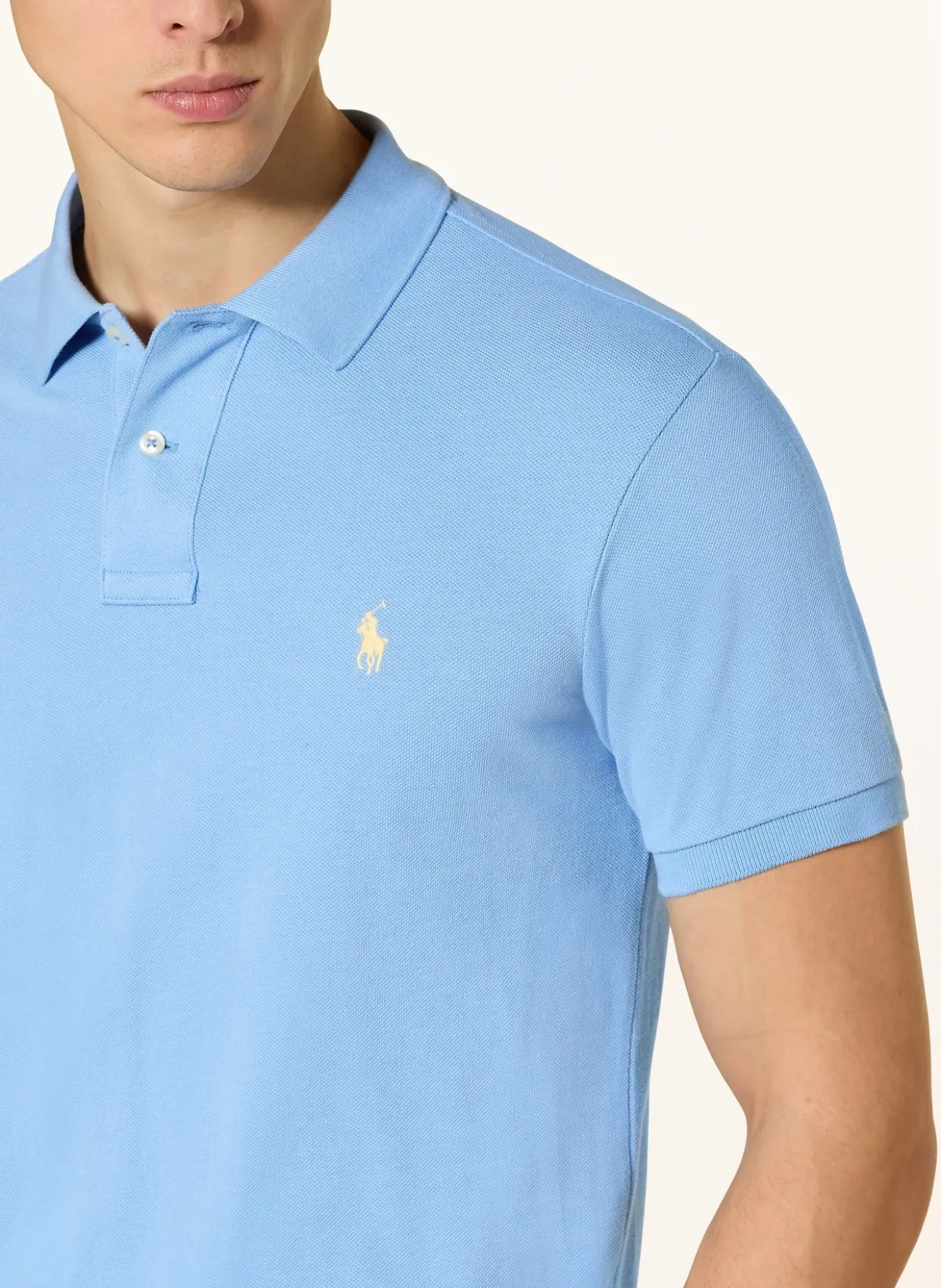 Piqué-Poloshirt Slim Fit