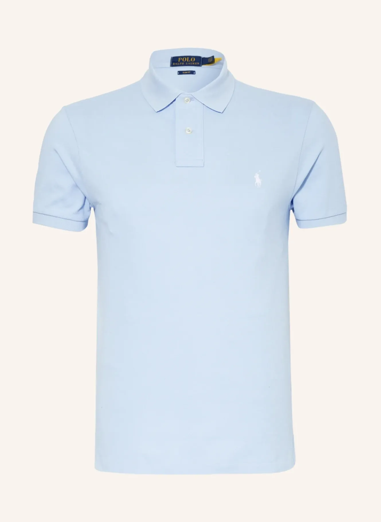 Piqué-Poloshirt Slim Fit