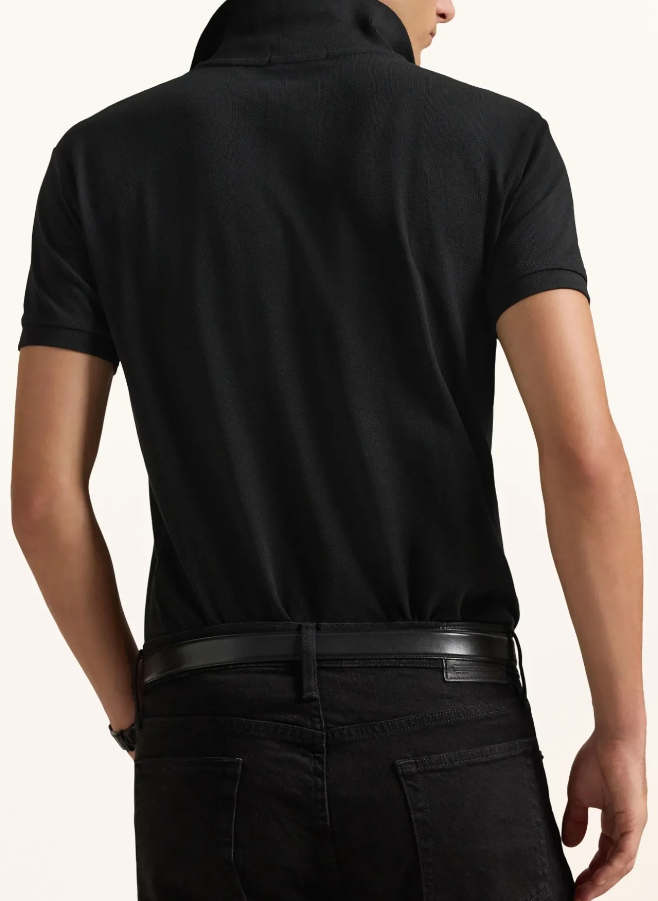 Piqué-Poloshirt Slim Fit