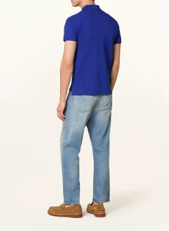 Piqué-Poloshirt Slim Fit