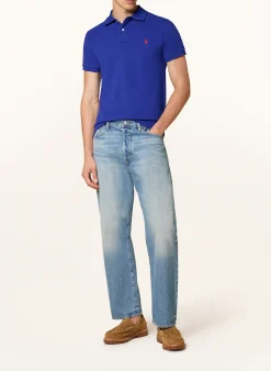 Piqué-Poloshirt Slim Fit