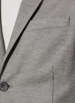 Piqué-Sakko Slim Fit