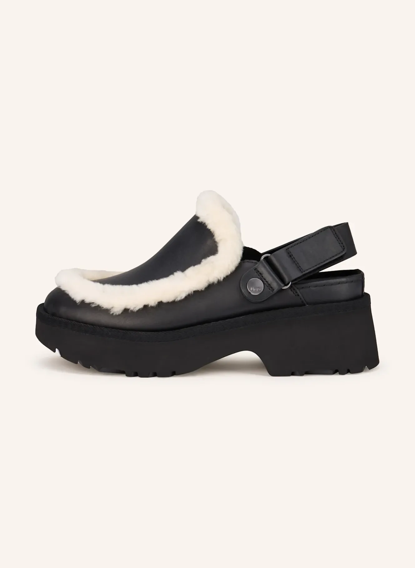 Plateau-Mules ESMEE mit Kunstfell