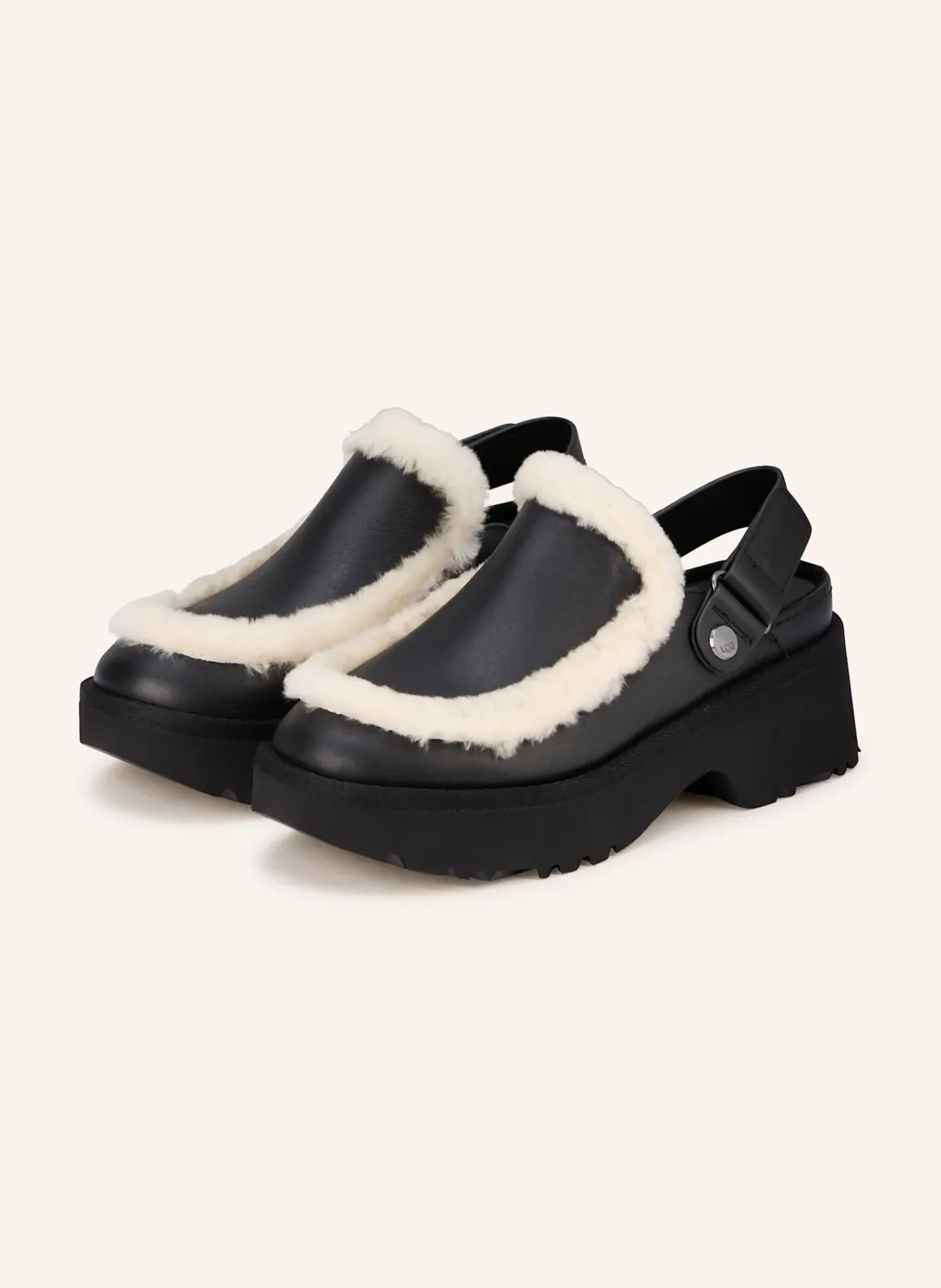 Plateau-Mules ESMEE mit Kunstfell