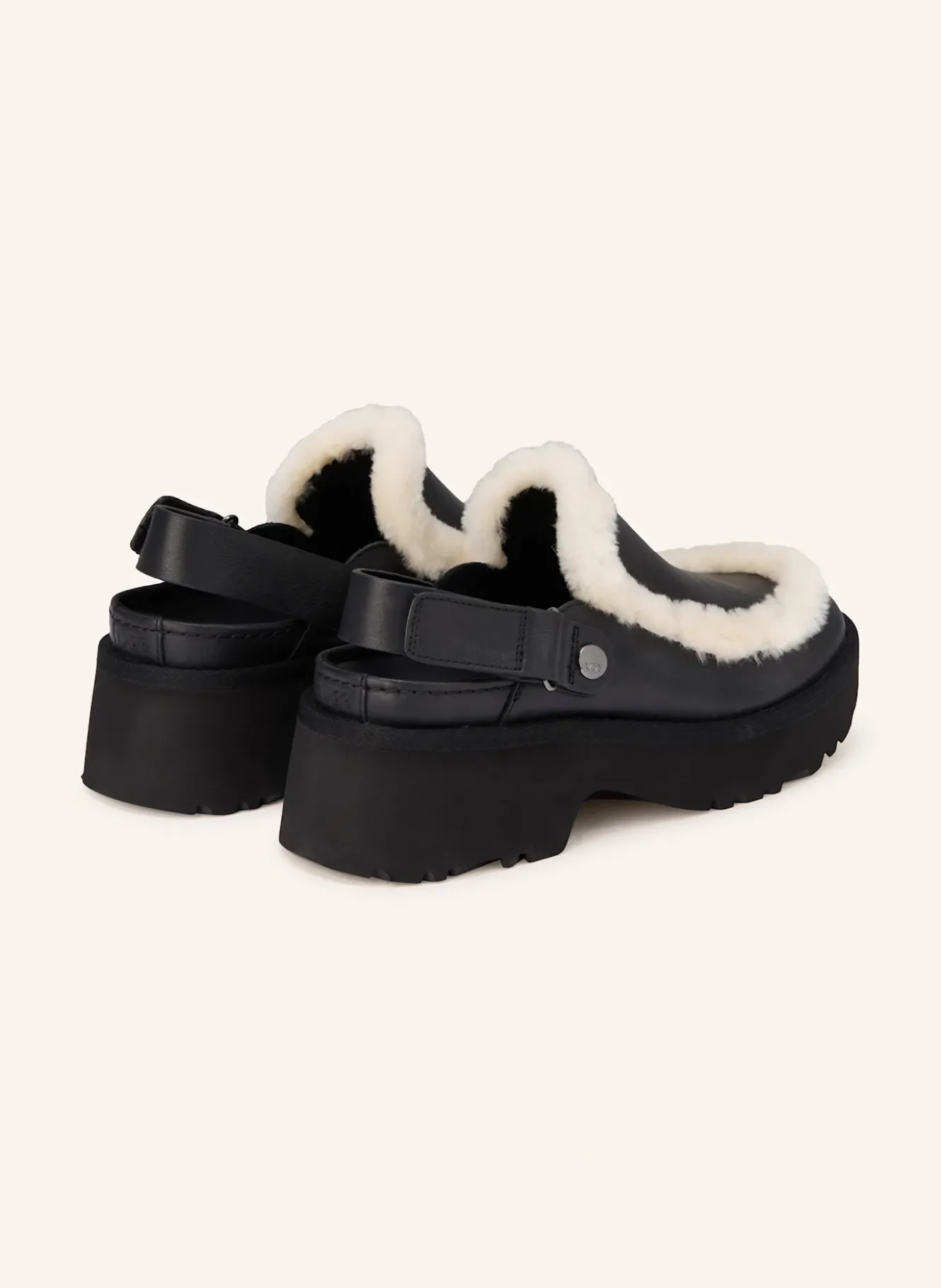Plateau-Mules ESMEE mit Kunstfell