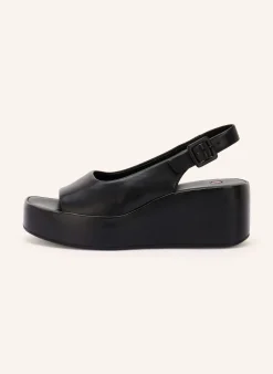 Plateau-Sandalen