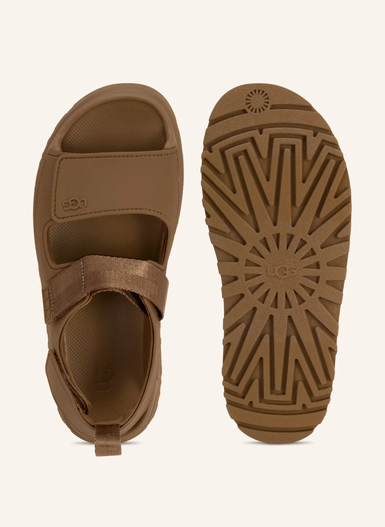 Plateau-Sandalen GOLDENGLOW
