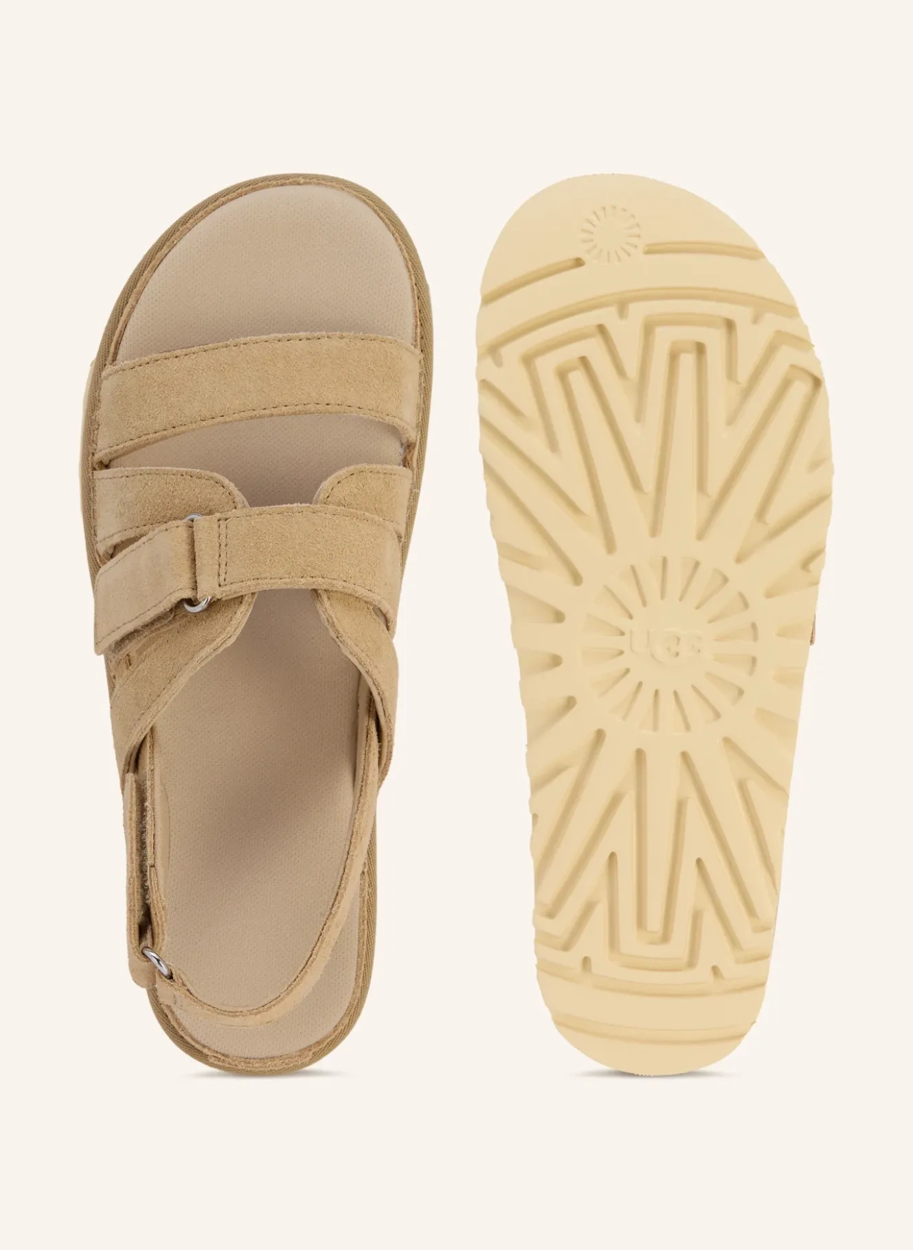 Plateau-Sandalen GOLDENSTAR GLEAM
