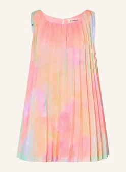 Plisseekleid aus Mesh
