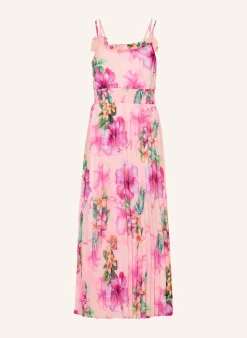 Plisseekleid mit Rüschen