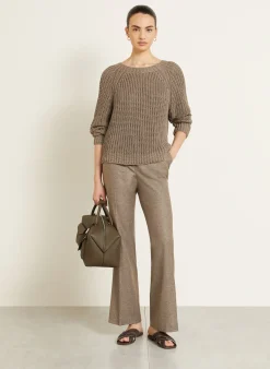 Pullover ANIVA mit Seide und Leinen
