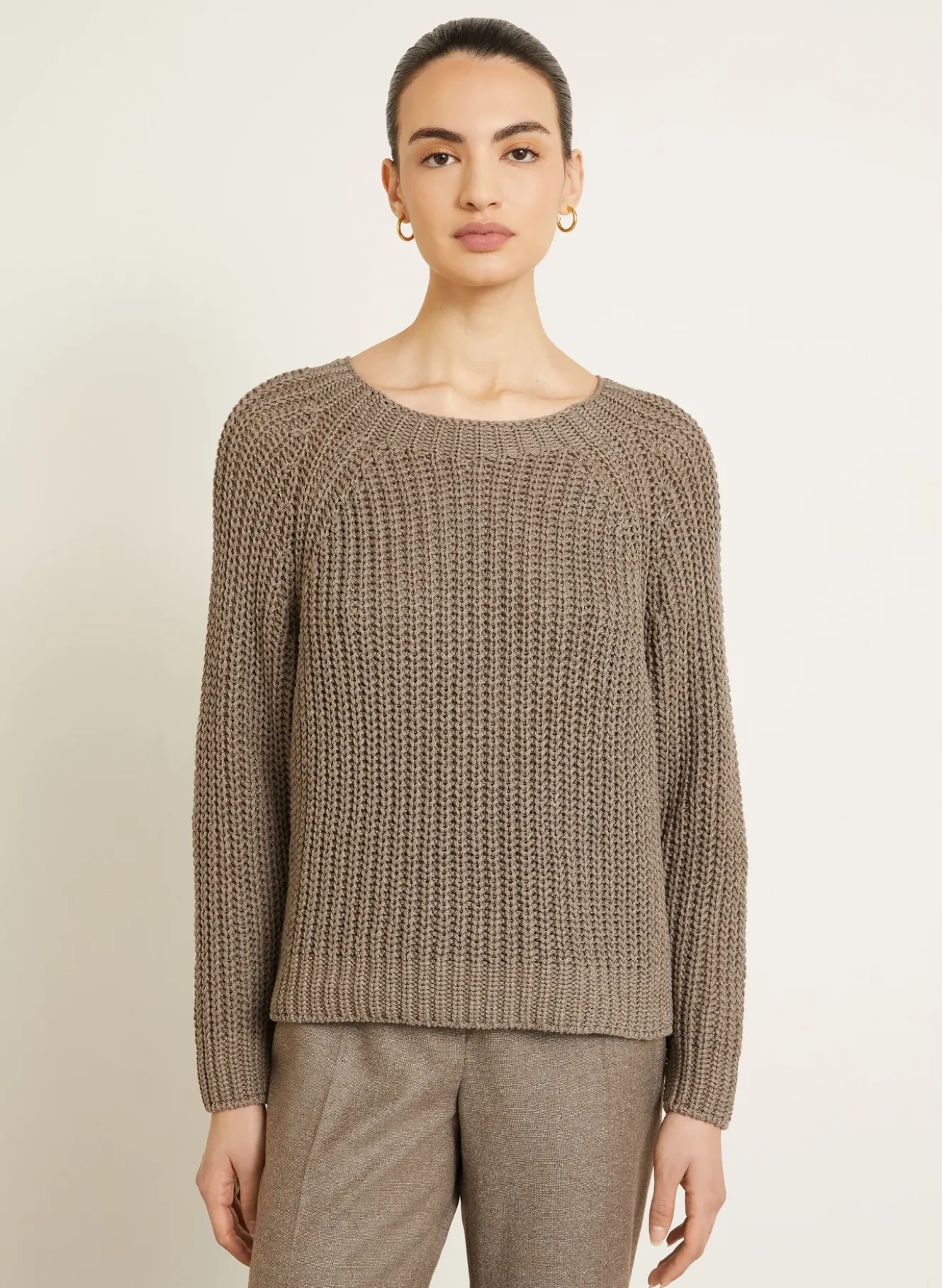 Pullover ANIVA mit Seide und Leinen