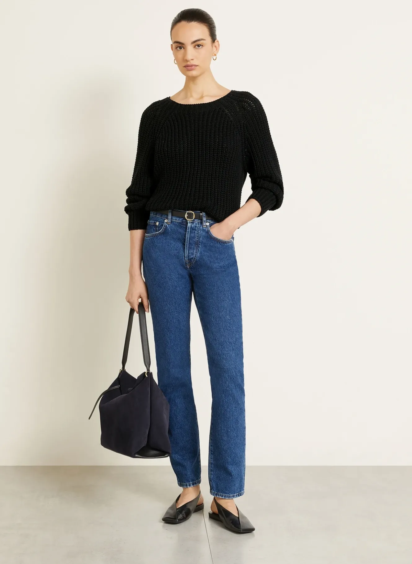Pullover ANIVA mit Seide und Leinen