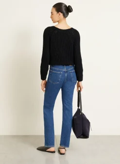 Pullover ANIVA mit Seide und Leinen