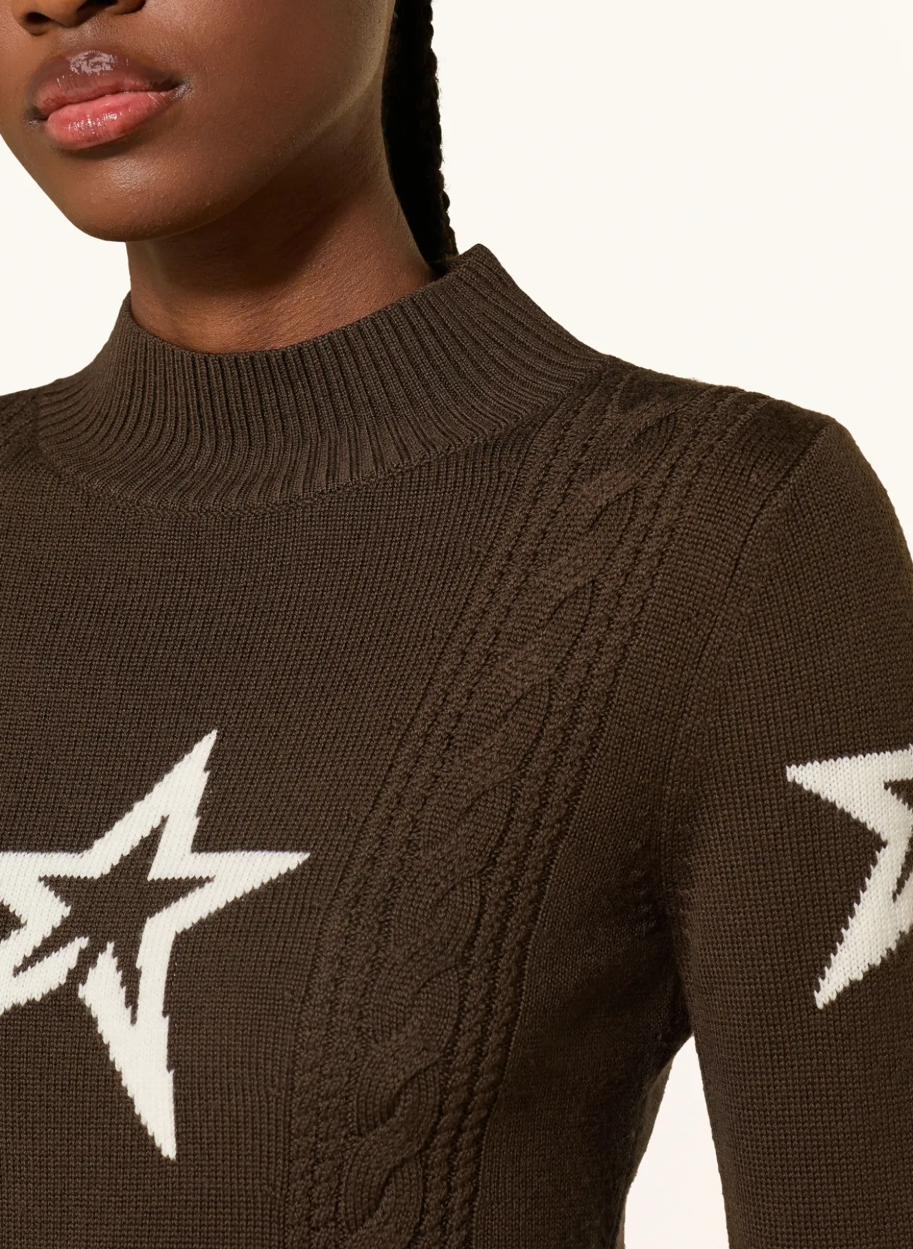 Pullover CABLE aus Merinowolle