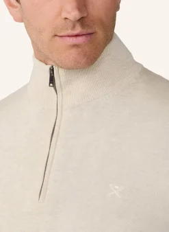 Pullover COTTON SILK HZIP