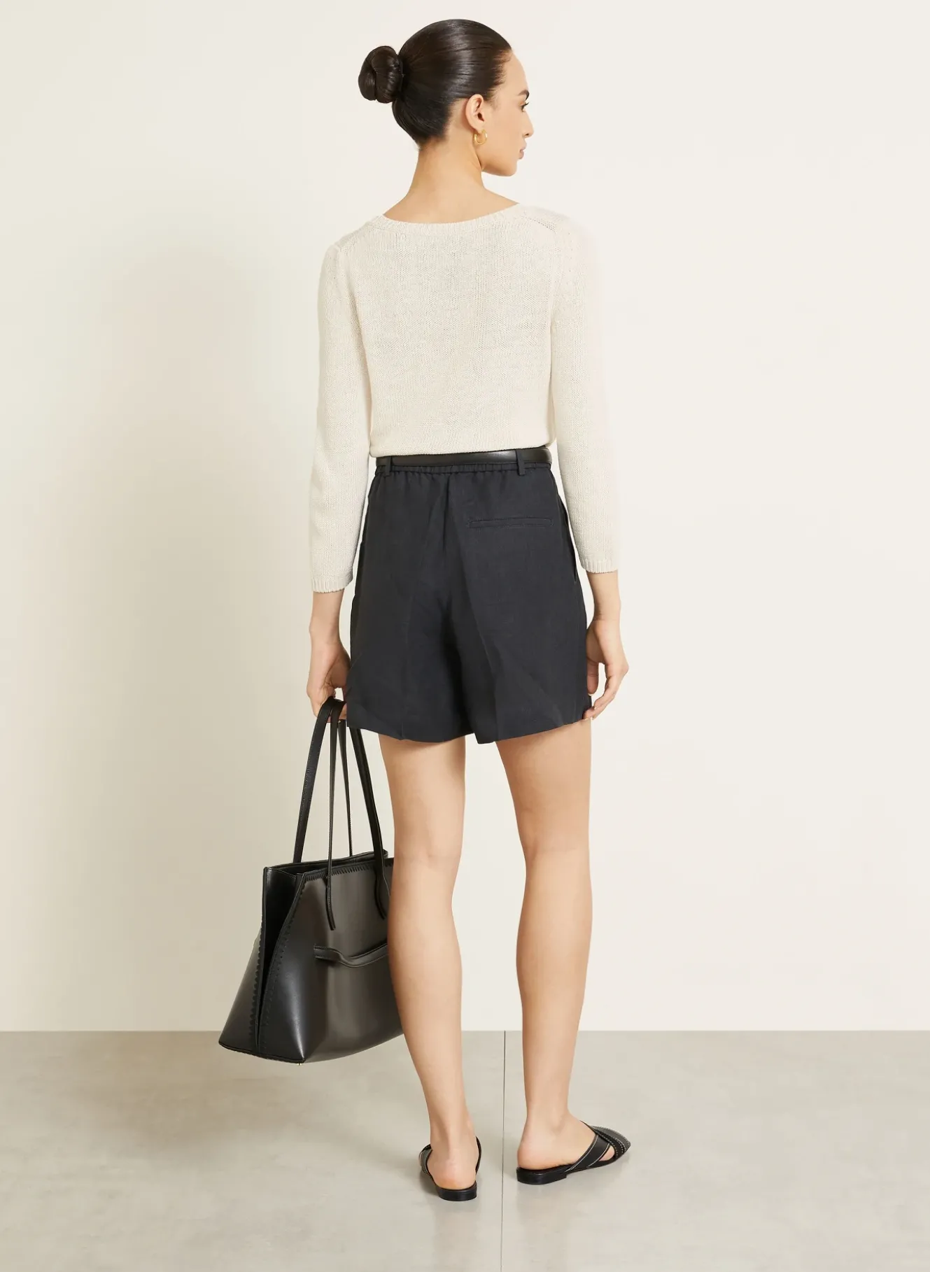 Pullover DILIA mit Seide und Leinen