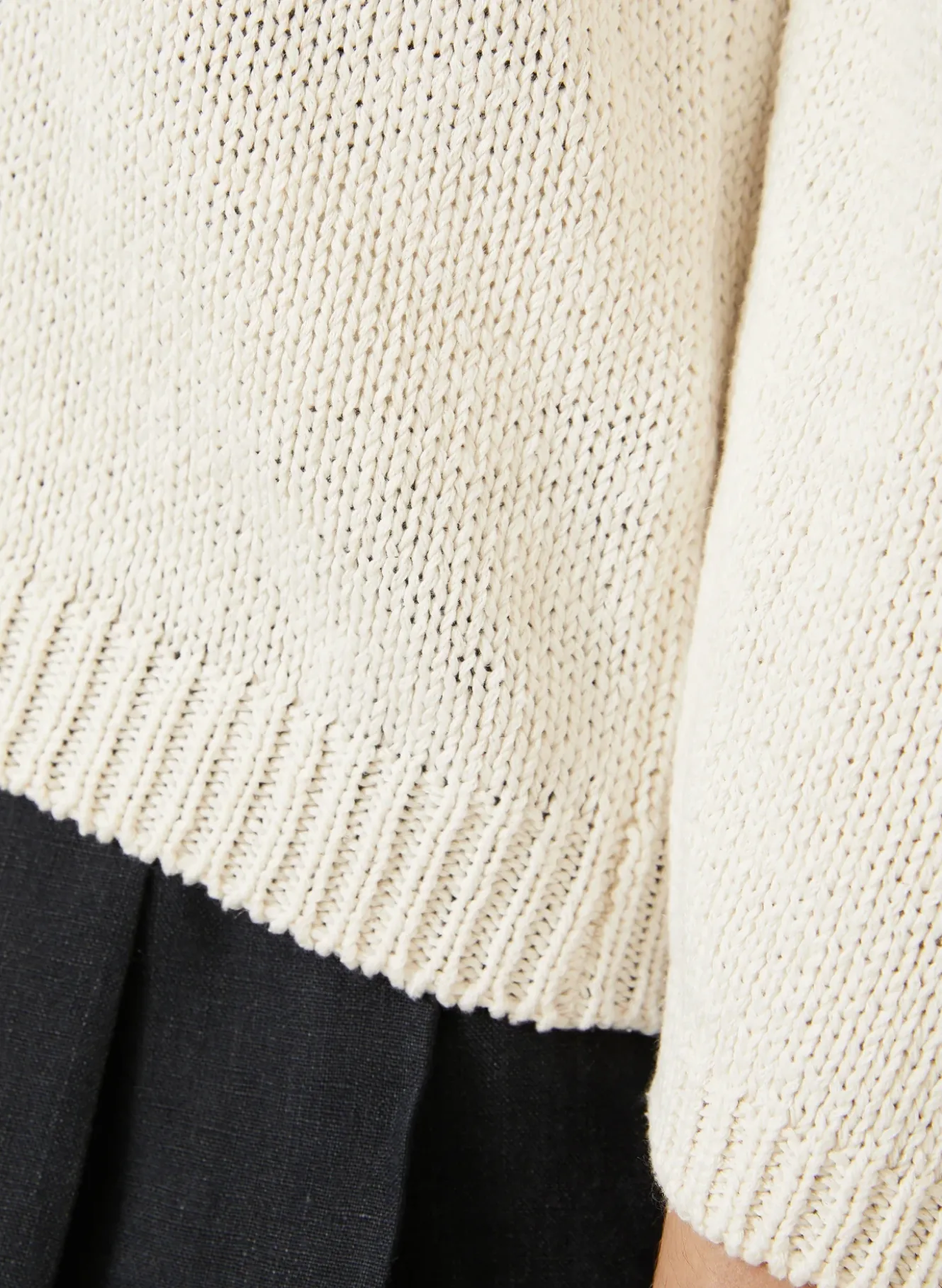 Pullover DILIA mit Seide und Leinen