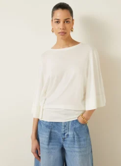 Pullover LA MAILLE MANANCO mit 3/4-Arm