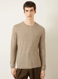 Pullover mit Cashmere und Seide