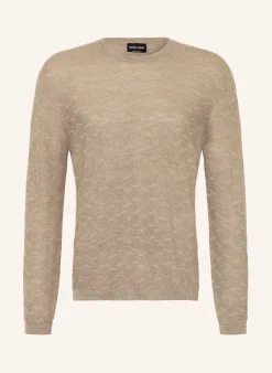 Pullover mit Cashmere und Seide