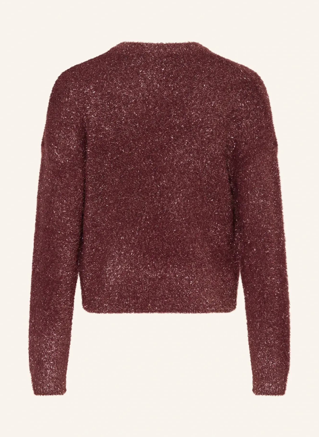 Pullover mit Glitzergarn