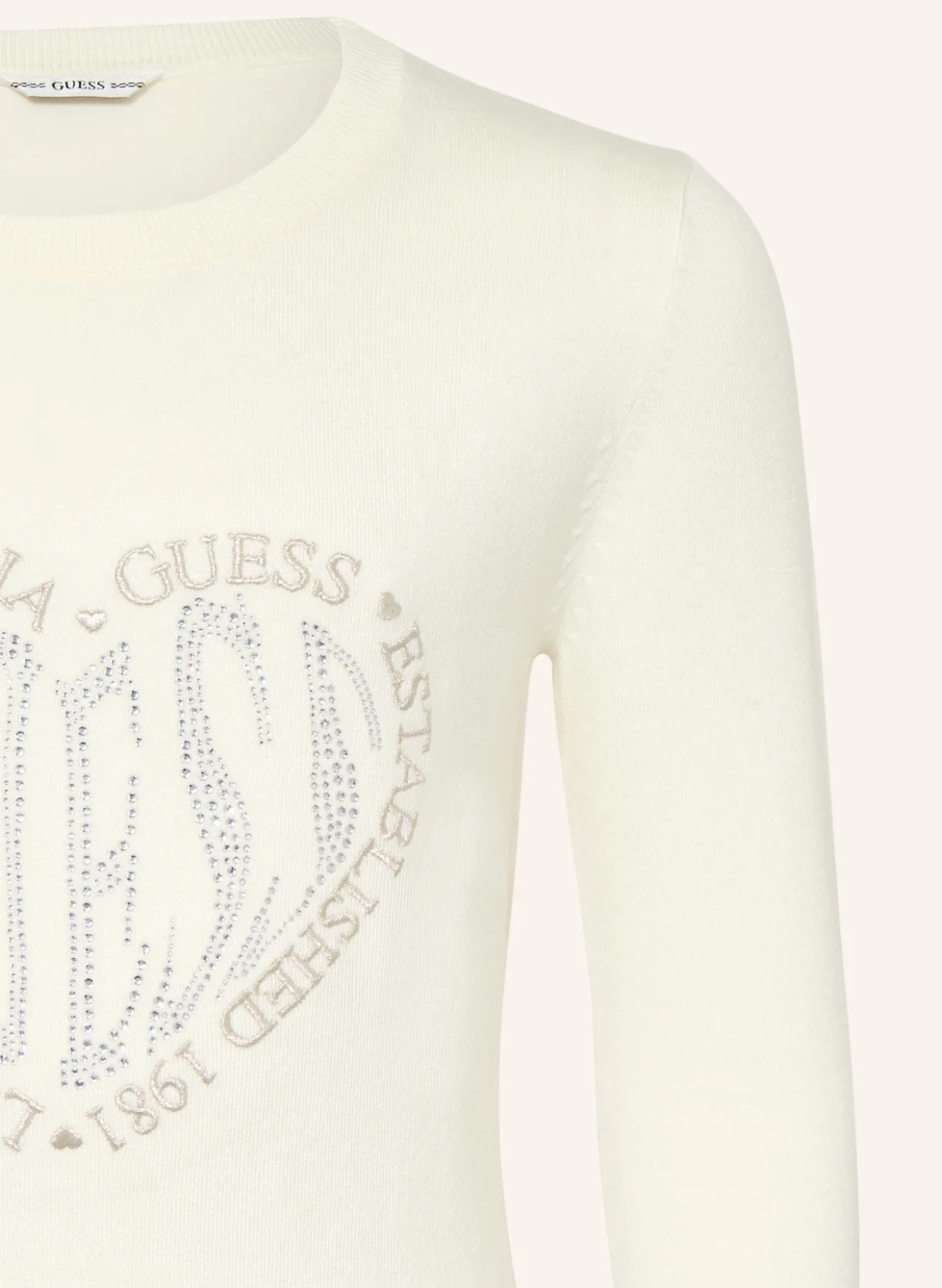 Pullover mit Schmucksteinen