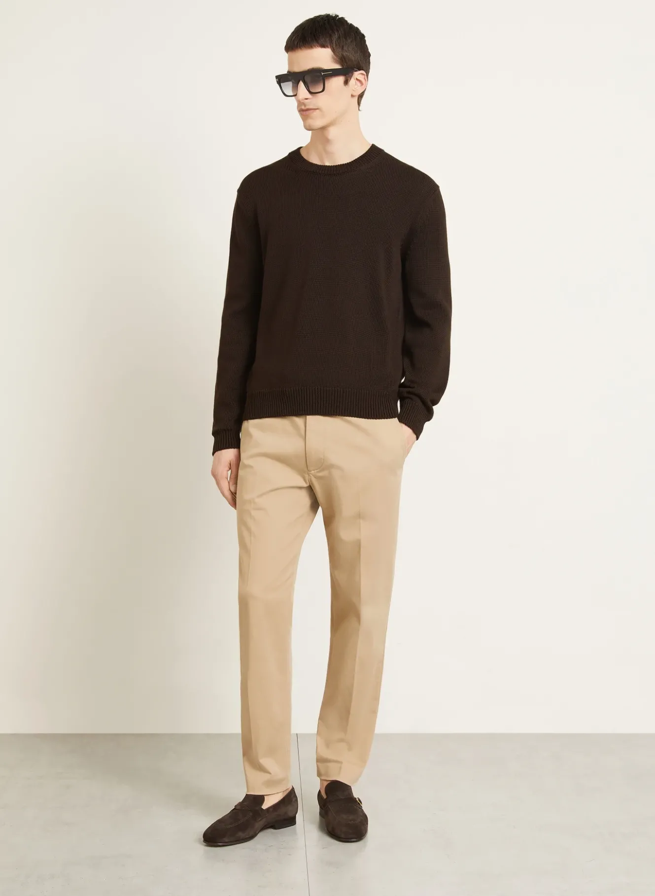 Pullover mit Seide
