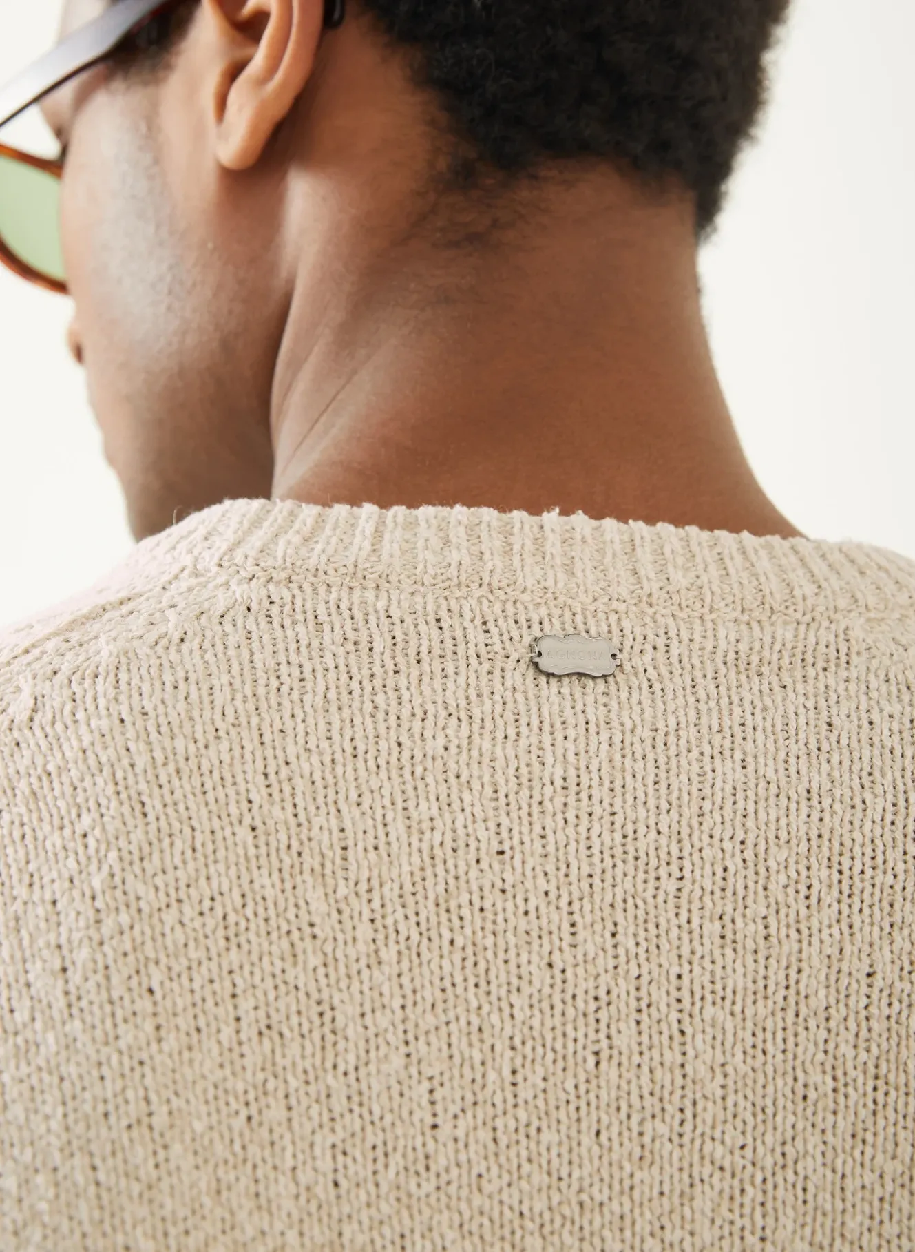 Pullover mit Seide