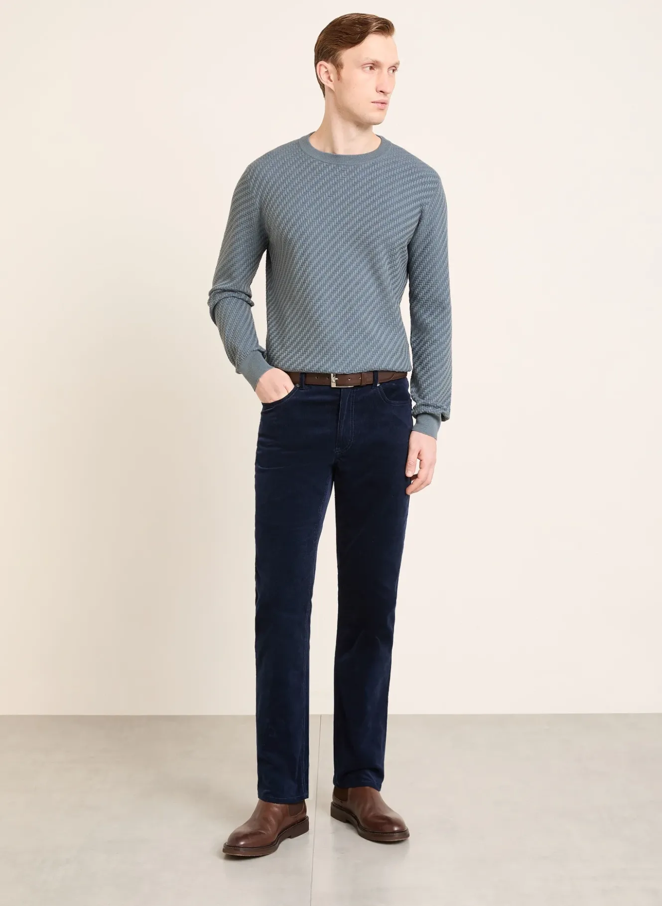 Pullover mit Seide