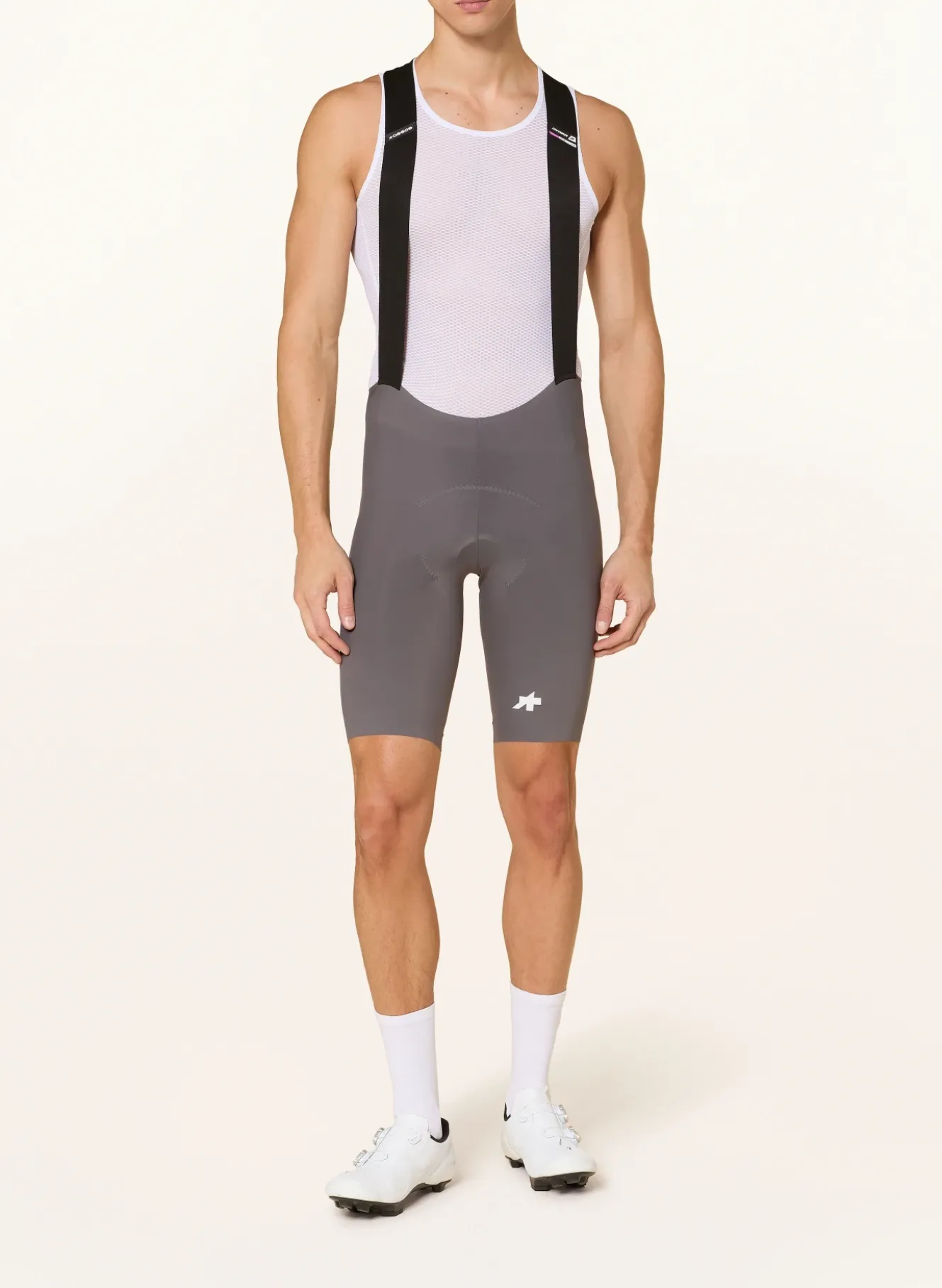 Radhose DYORA R S11 mit Trägern und gepolstertem Einsatz
