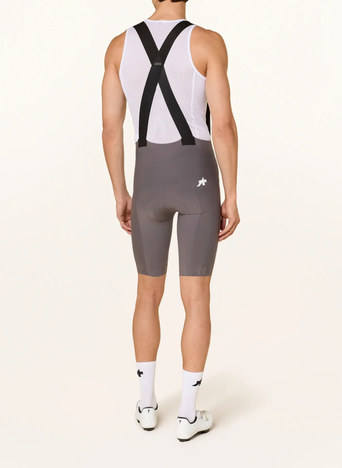 Radhose DYORA R S11 mit Trägern und gepolstertem Einsatz