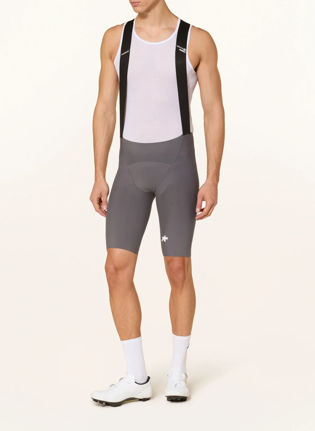 Radhose EQUIPE R S11 mit Trägern und gepolstertem Einsatz