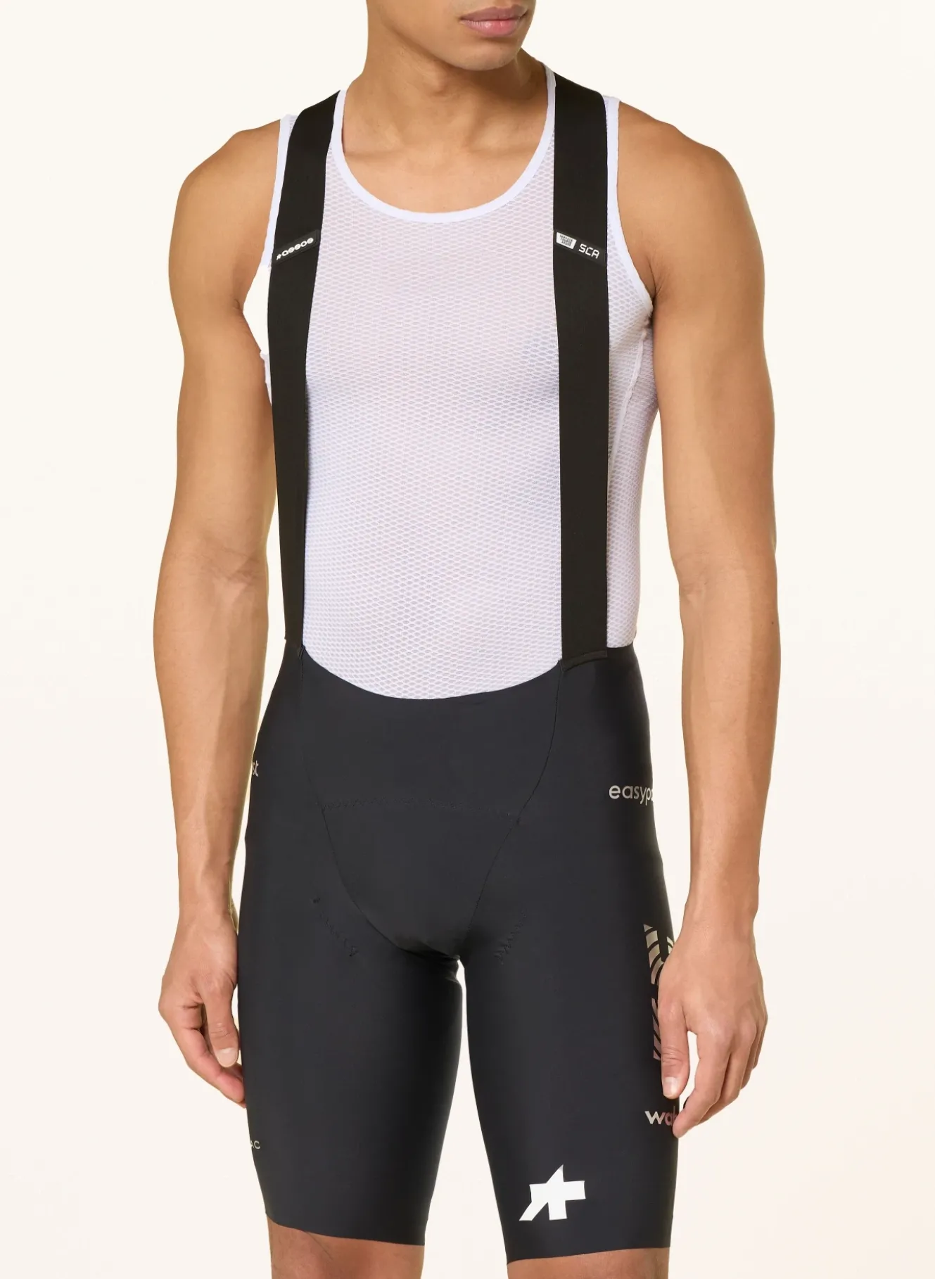 Radhose EQUIPE S11 EF 2026 mit Trägern und gepolstertem Einsatz