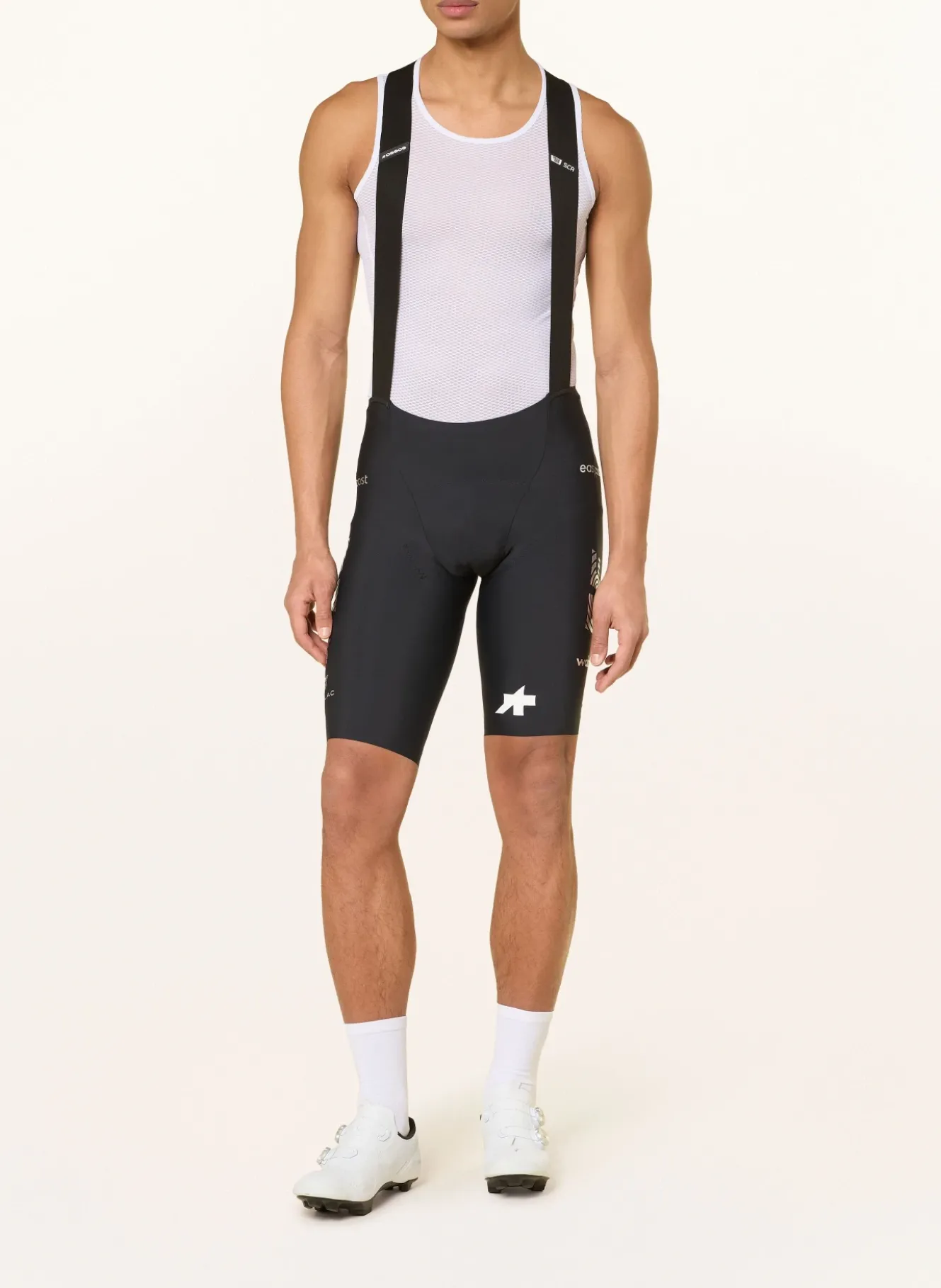 Radhose EQUIPE S11 EF 2026 mit Trägern und gepolstertem Einsatz