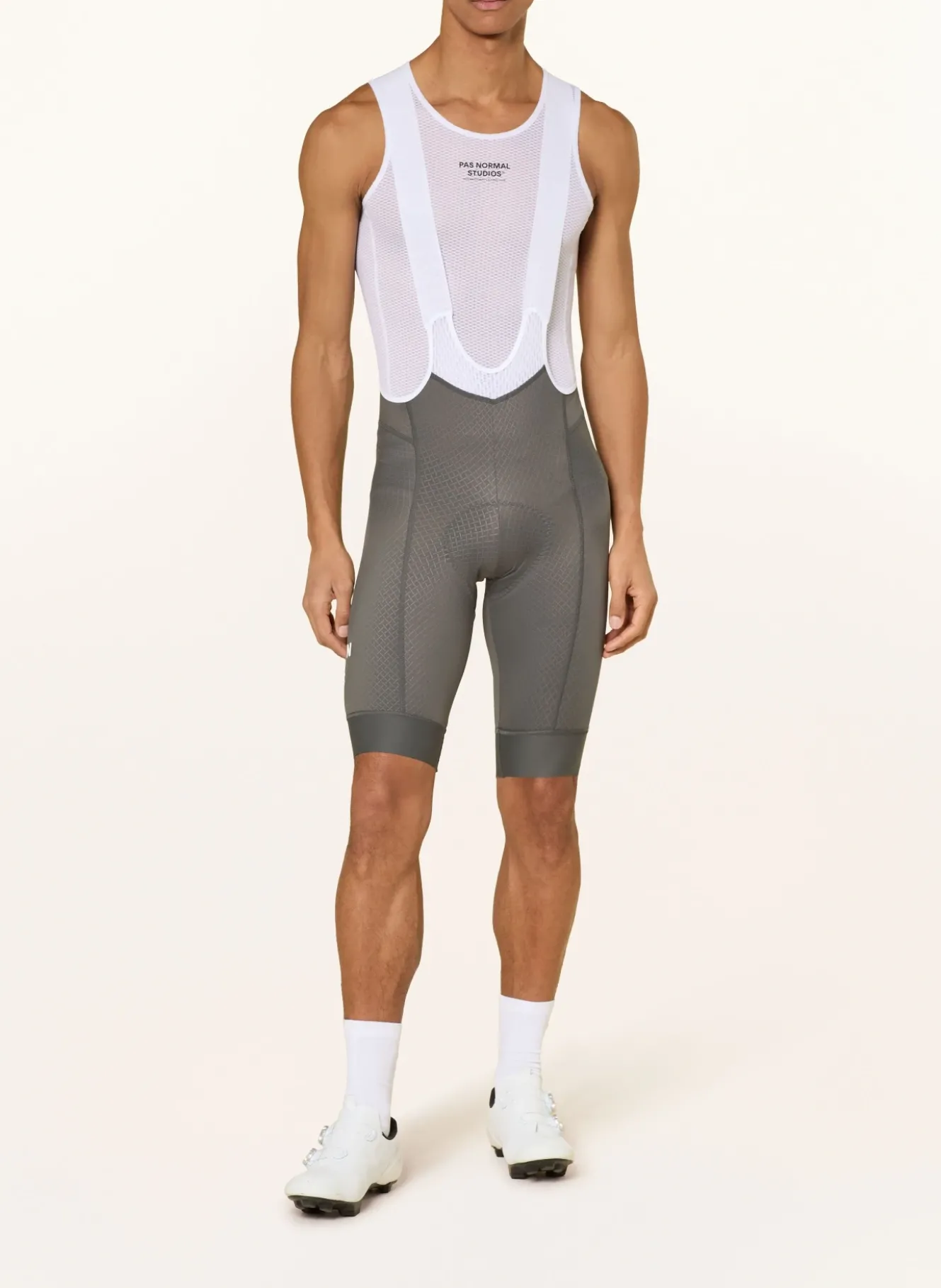 Radhose MECHANISM BIBS mit Trägern und gepolstertem Einsatz