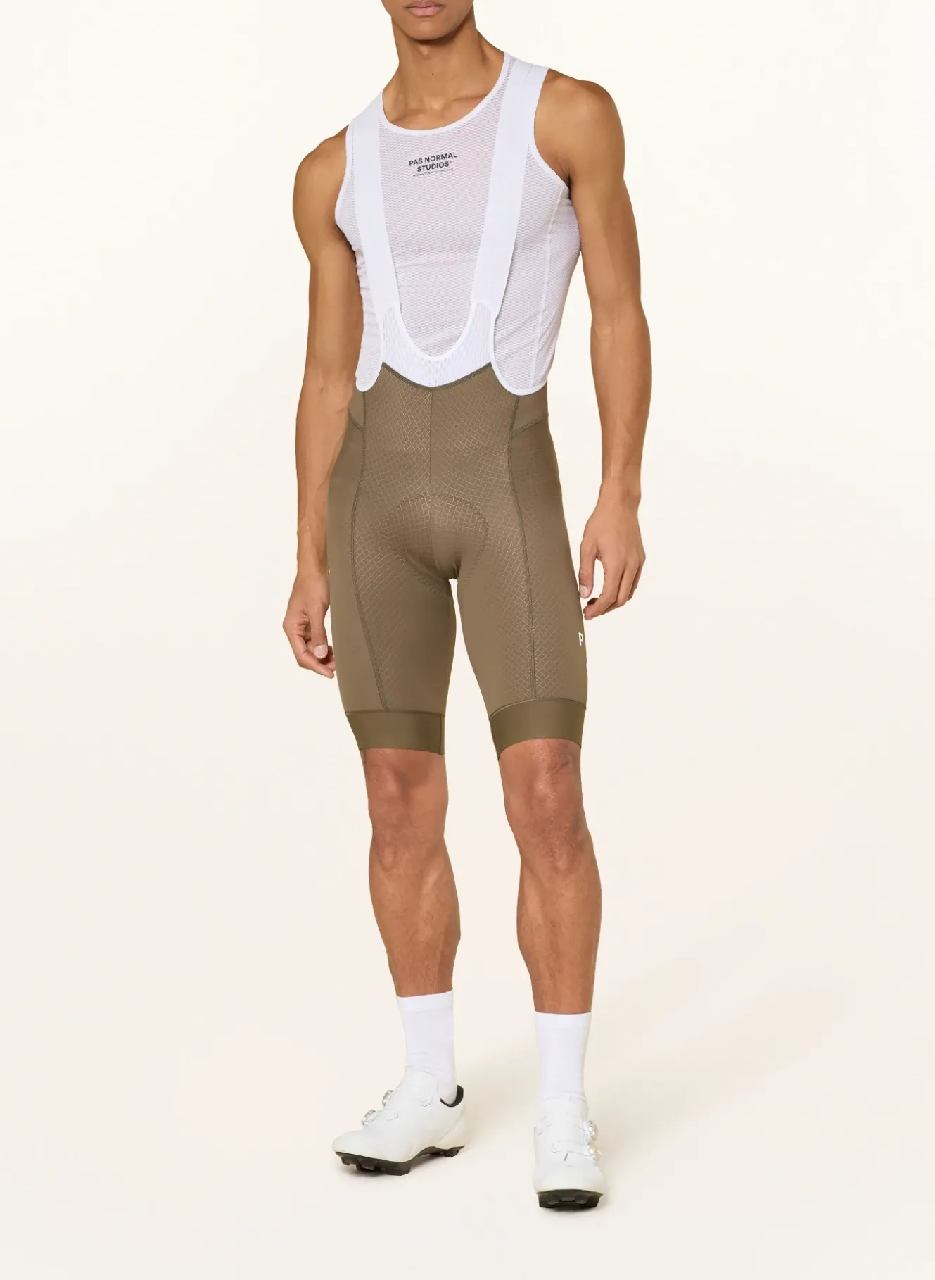 Radhose MECHANISM BIBS mit Trägern und gepolstertem Einsatz