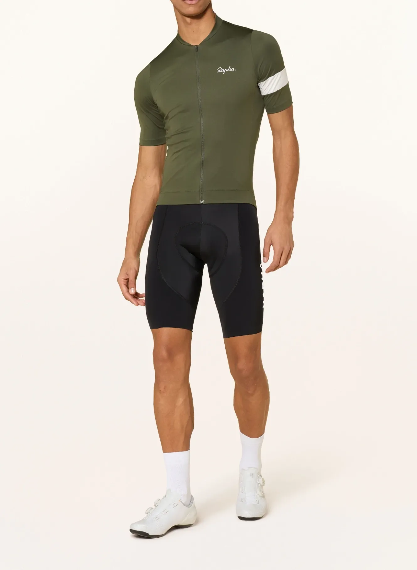 Radhose PRO TEAM BIB III mit Trägern und gepolstertem Einsatz