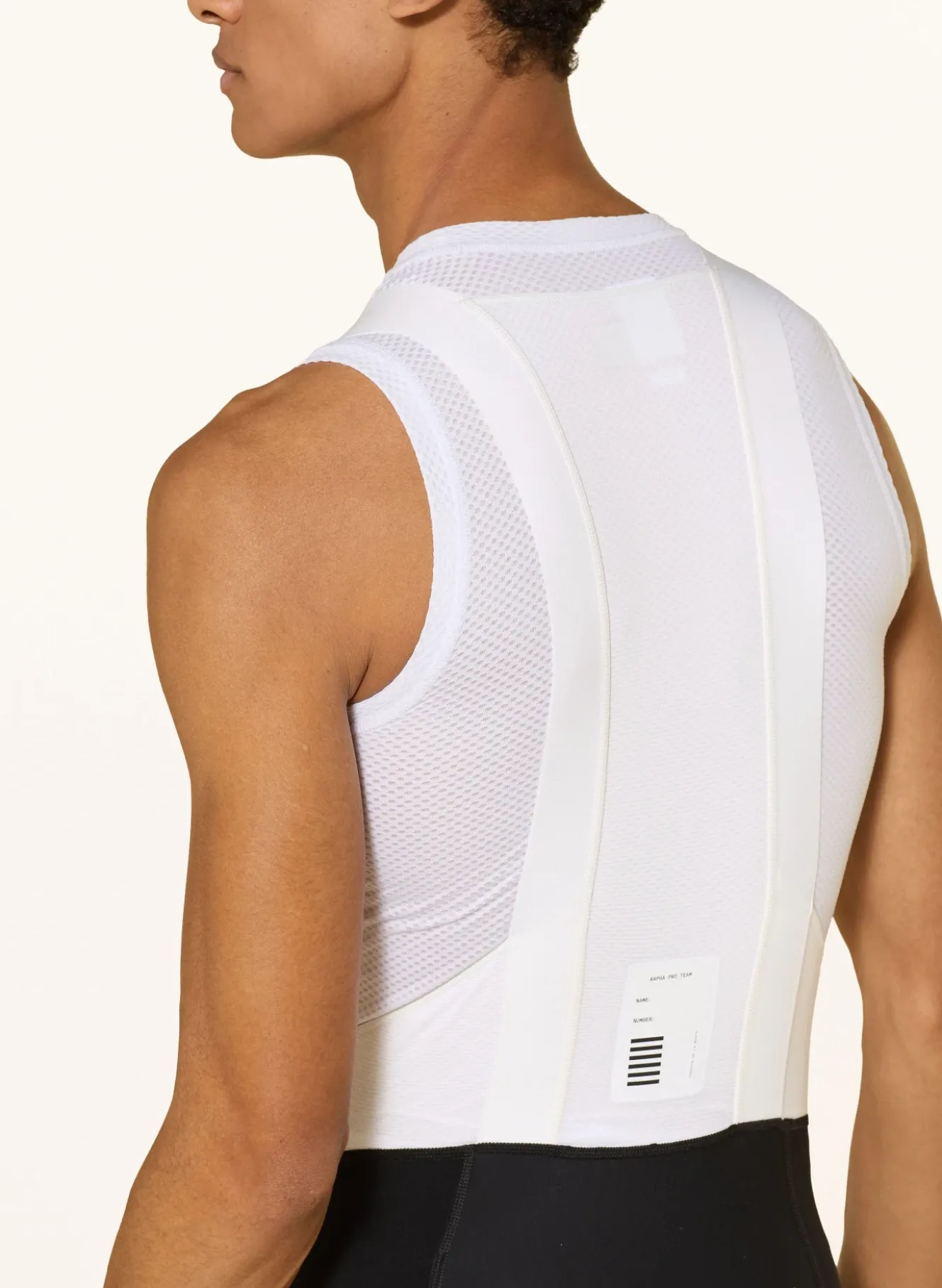 Radhose PRO TEAM BIB III mit Trägern und gepolstertem Einsatz