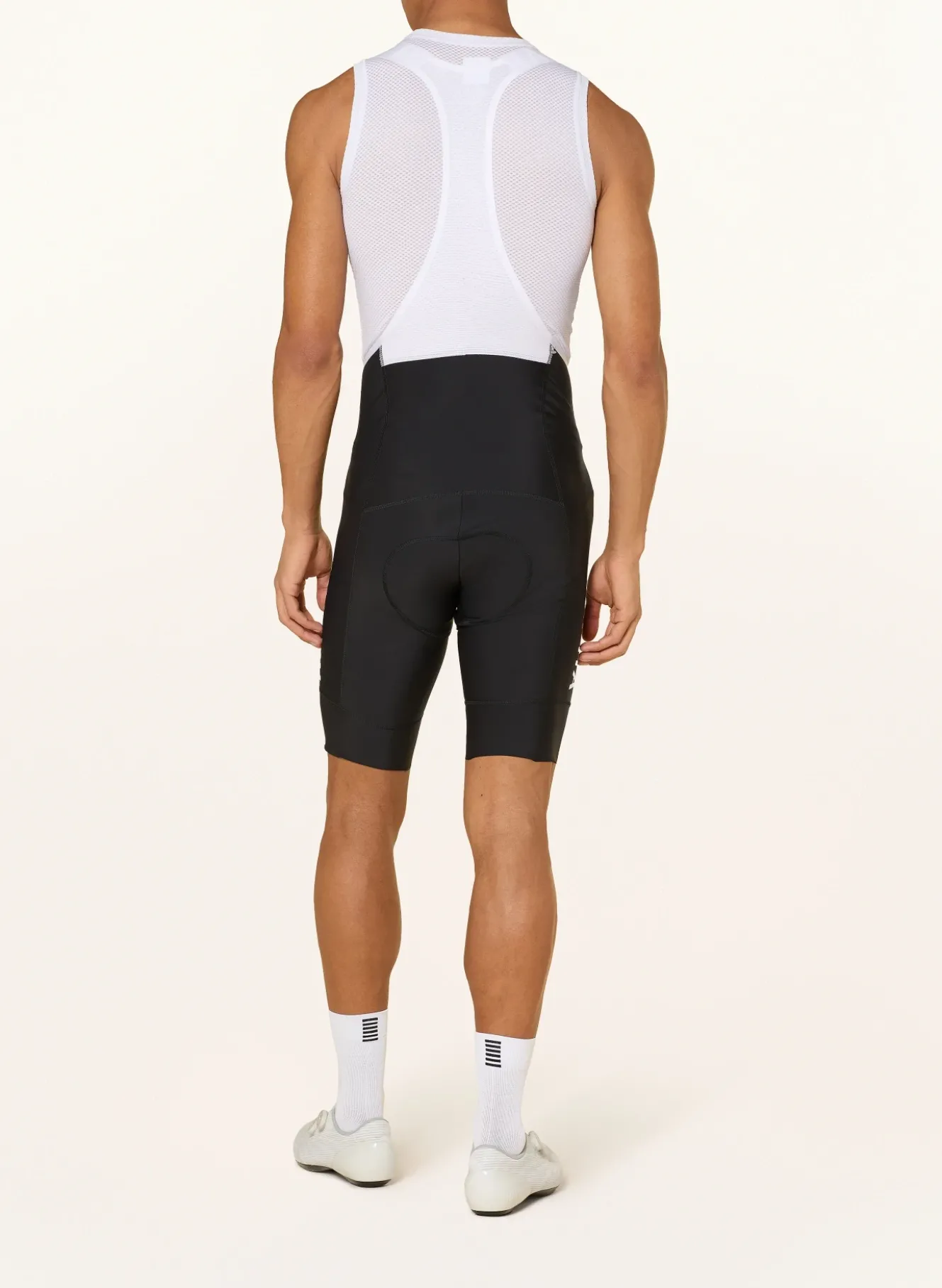 Radhose PRO TEAM TRAINING BIB II mit Trägern und gepolstertem Einsatz