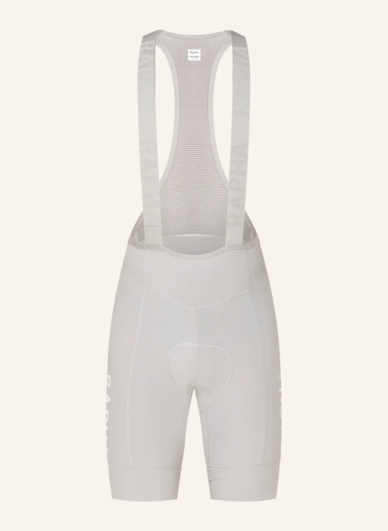 Radhose PRO TEAM TRAINING BIB II mit Trägern und gepolstertem Einsatz