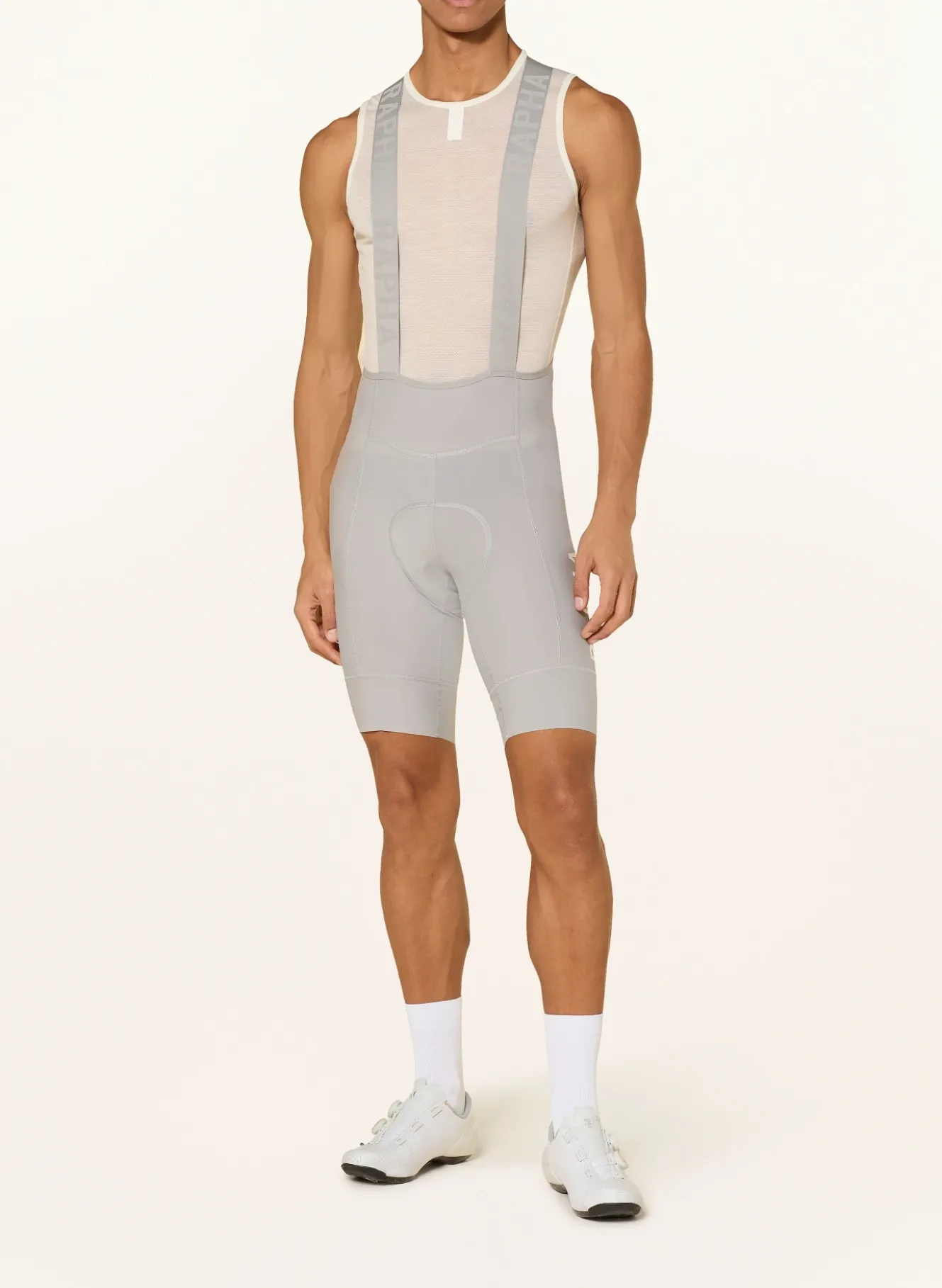 Radhose PRO TEAM TRAINING BIB II mit Trägern und gepolstertem Einsatz