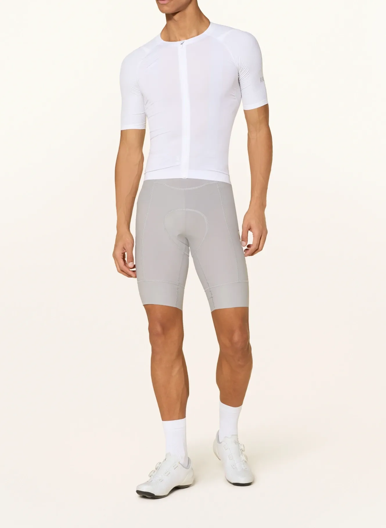 Radhose PRO TEAM TRAINING BIB II mit Trägern und gepolstertem Einsatz
