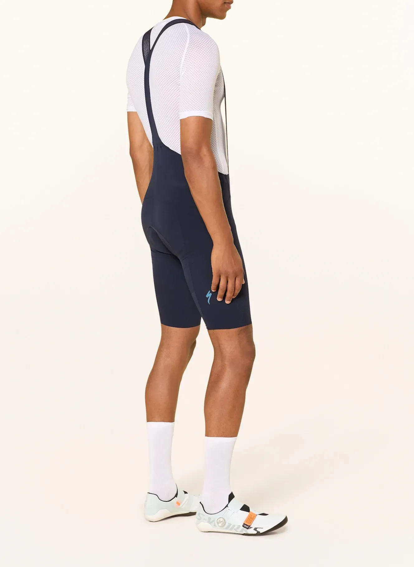 Radhose S-WORKS RACE BIB SHORT mit Trägern und gepolsterten Einsätzen