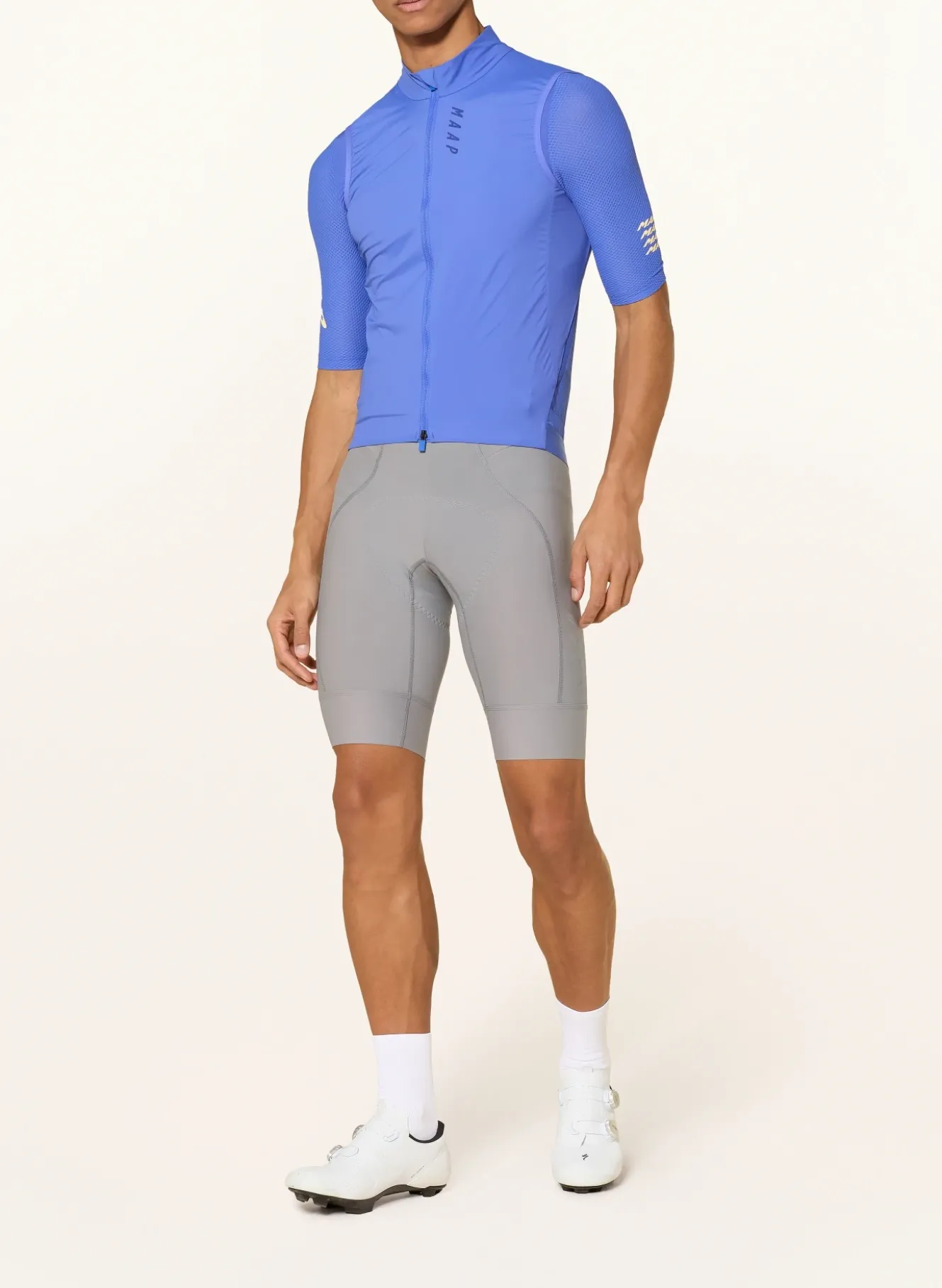 Radhose TEAM BIB EVO mit Trägern und gepolstertem Einsatz